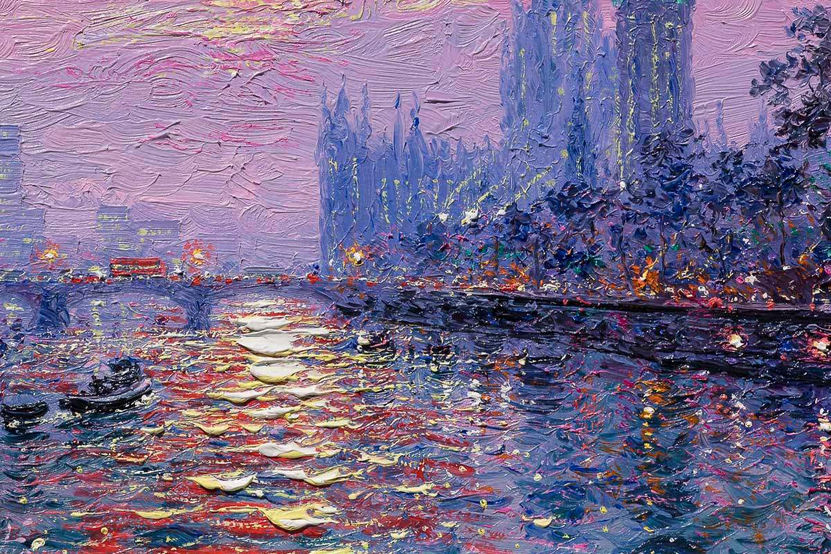 City Of Endless Possibilities And Charm - Original - SOLD by artist Andrew Grant Kurtis - Wyecliffe Galleries