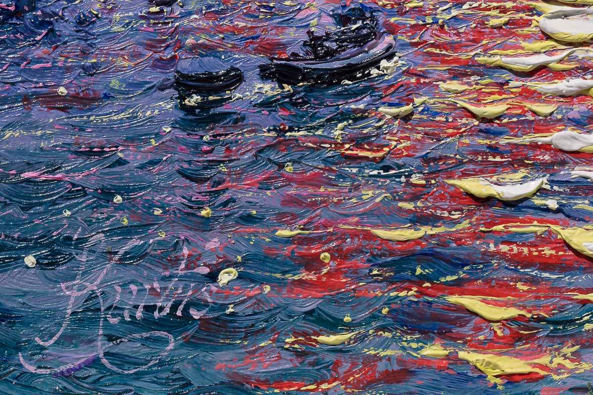 City Of Endless Possibilities And Charm - Original - SOLD by artist Andrew Grant Kurtis - Wyecliffe Galleries