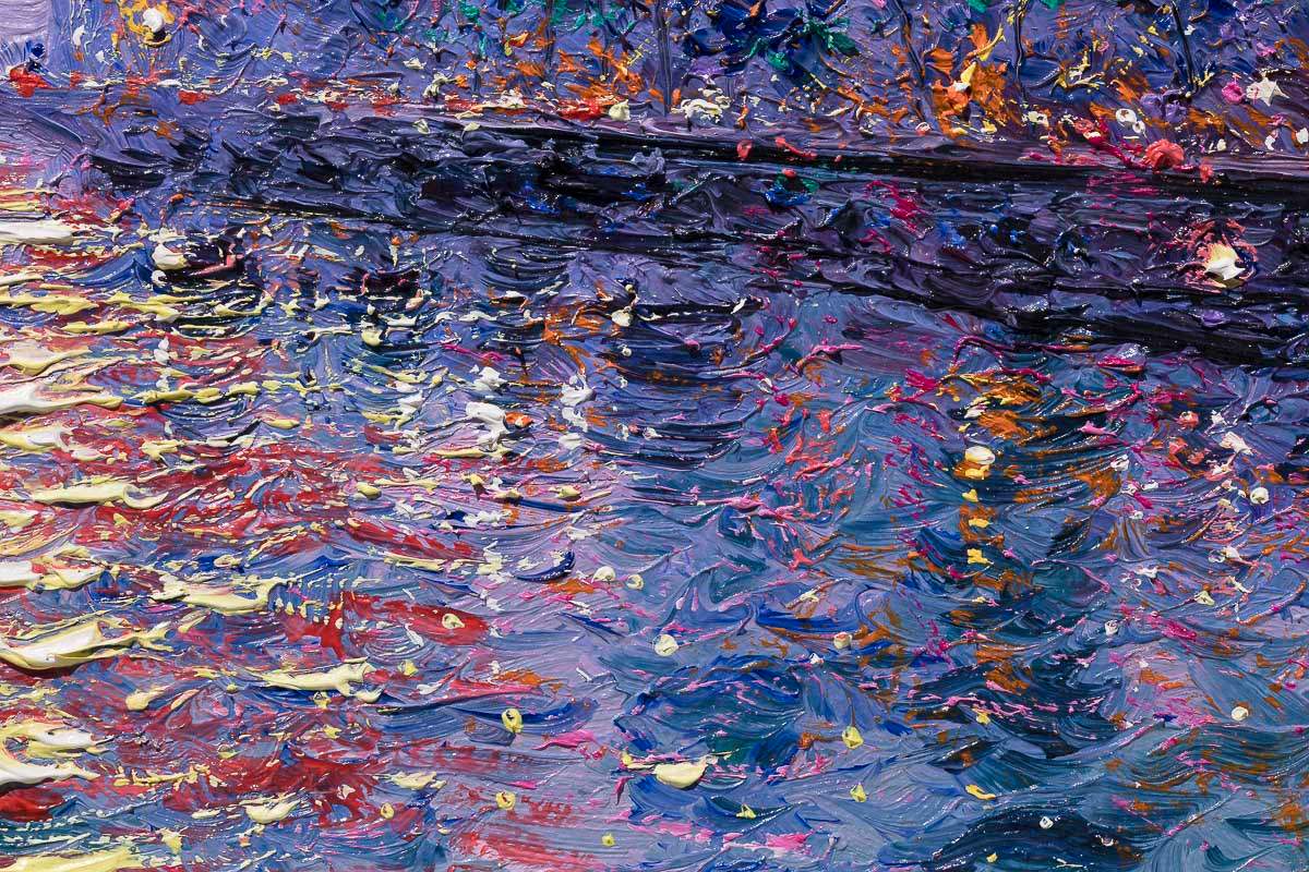 City Of Endless Possibilities And Charm - Original - SOLD by artist Andrew Grant Kurtis - Wyecliffe Galleries
