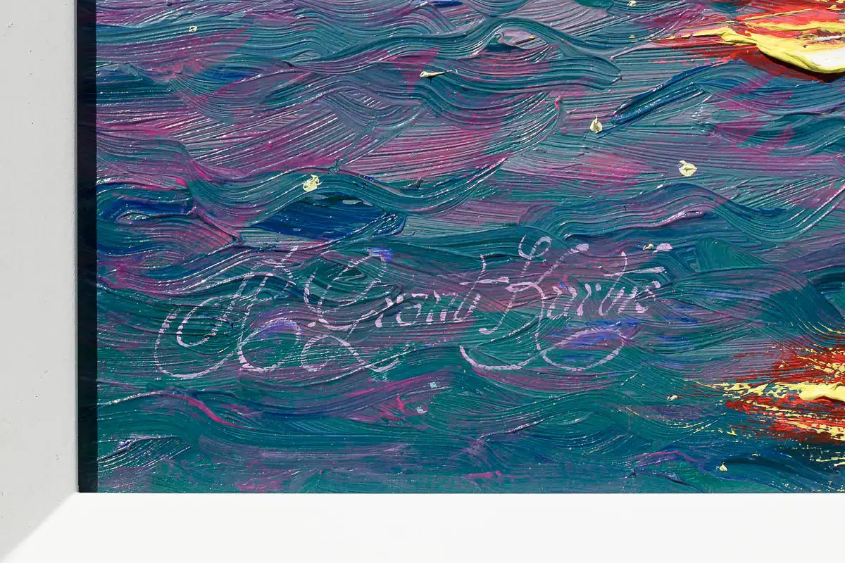 Dancing Reflections In Venetian Waters - Original by artist Andrew Grant Kurtis - Wyecliffe Galleries