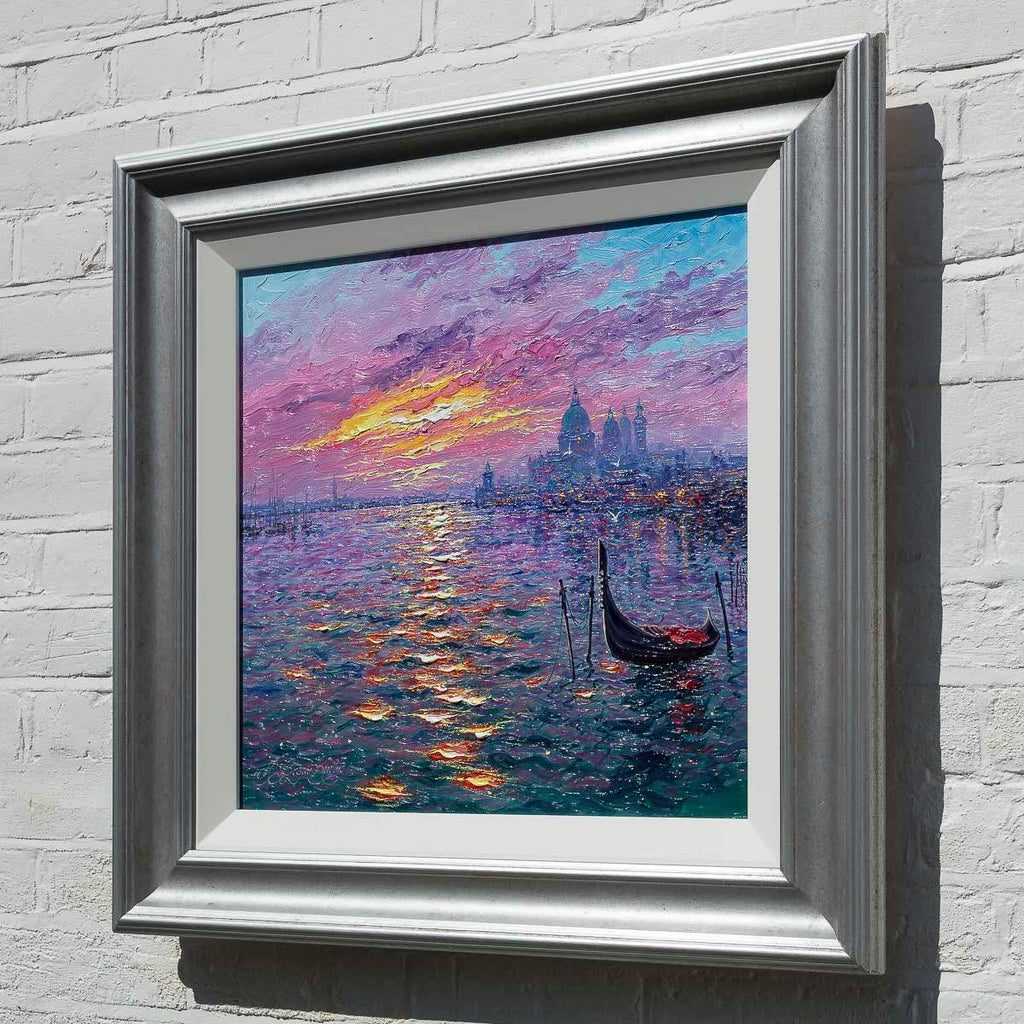 Dancing Reflections In Venetian Waters - Original by artist Andrew Grant Kurtis - Wyecliffe Galleries