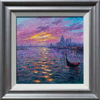 Dancing Reflections In Venetian Waters - Original by artist Andrew Grant Kurtis - Wyecliffe Galleries