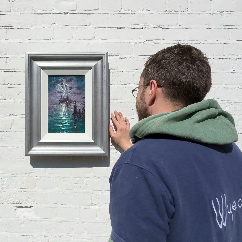 Dancing With Light On A Venetian Night - Original - SOLD by artist Andrew Grant Kurtis - Wyecliffe Galleries