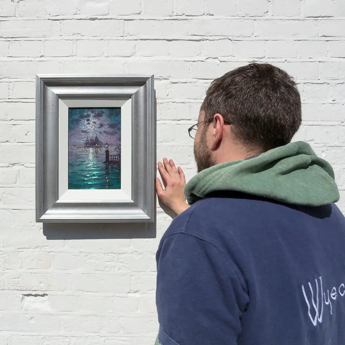 Dancing With Light On A Venetian Night - Original - SOLD by artist Andrew Grant Kurtis - Wyecliffe Galleries