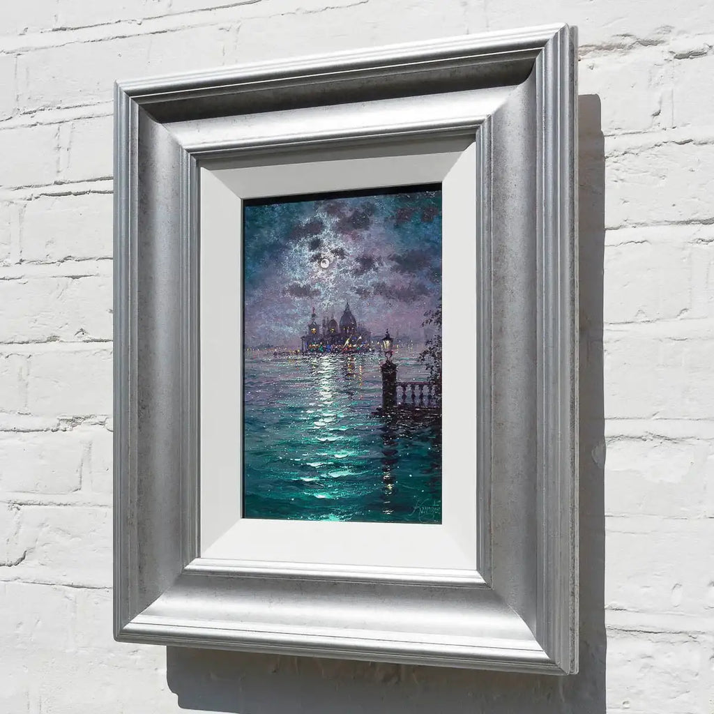 Dancing With Light On A Venetian Night - Original - SOLD by artist Andrew Grant Kurtis - Wyecliffe Galleries