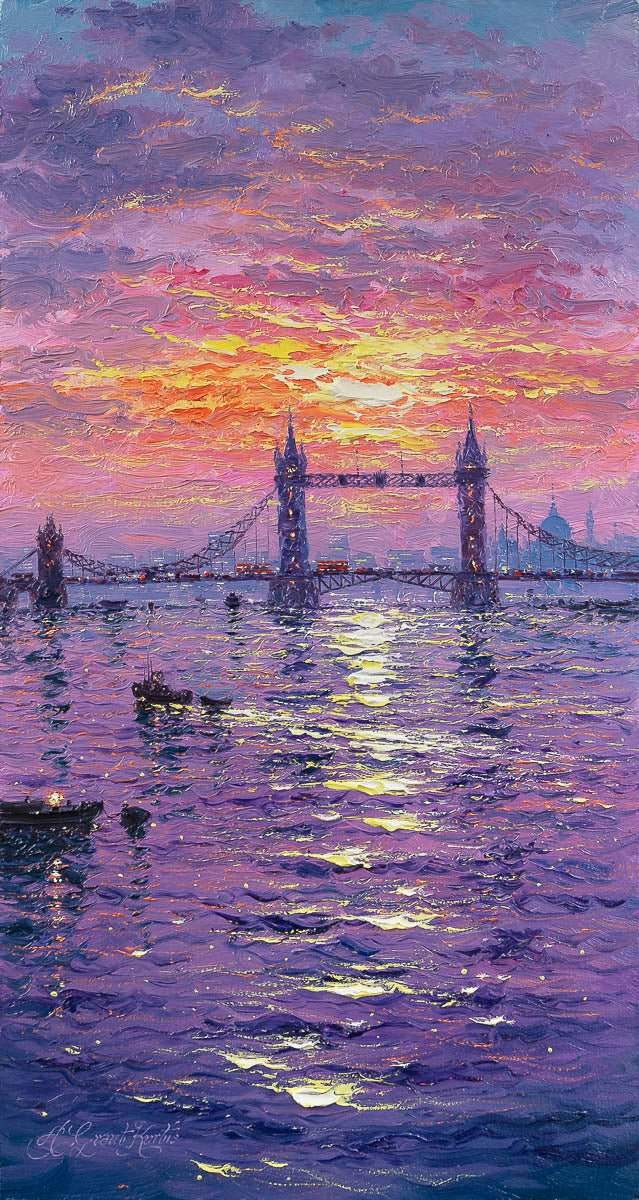 Endless Wonder - Original by artist Andrew Grant Kurtis - Wyecliffe Galleries