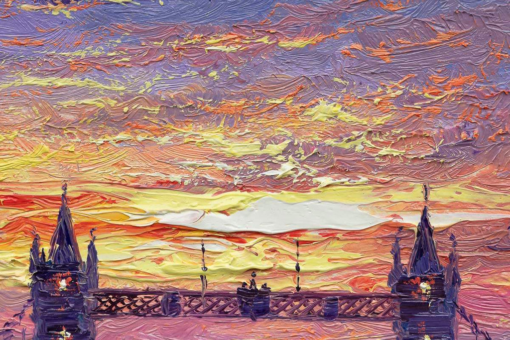 Finding Beauty In The Journey - Original by artist Andrew Grant Kurtis - Wyecliffe Galleries