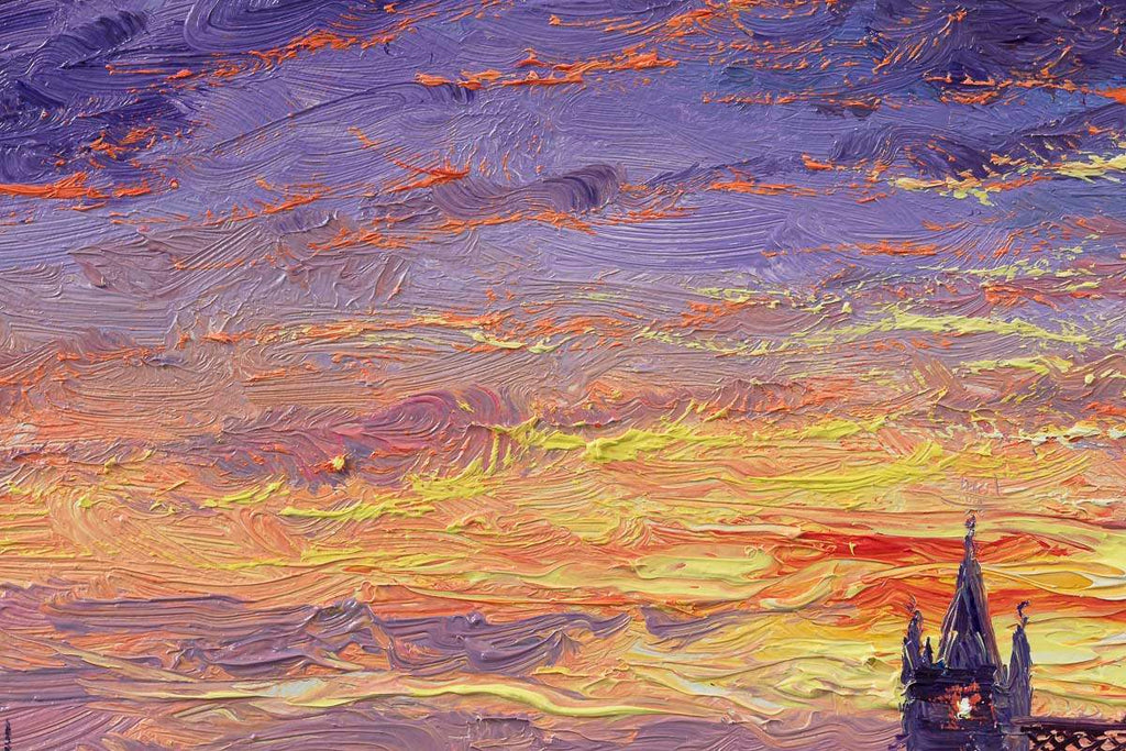 Finding Beauty In The Journey - Original by artist Andrew Grant Kurtis - Wyecliffe Galleries