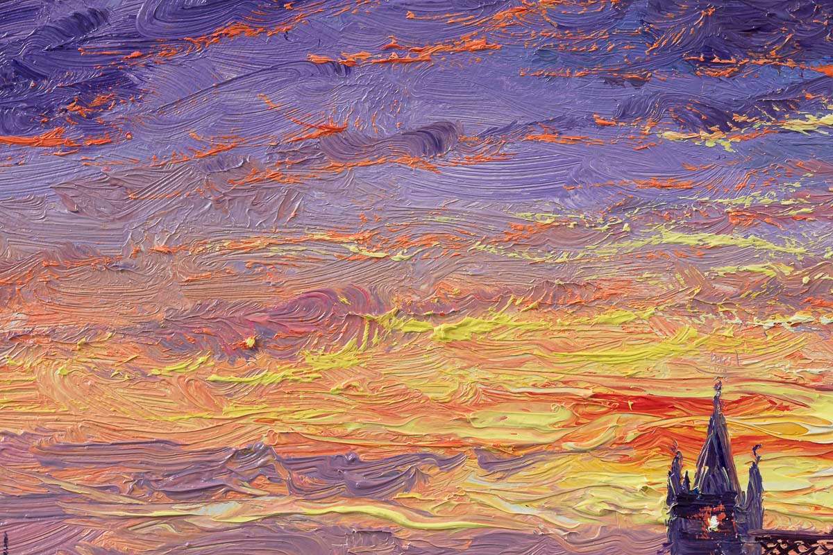 Finding Beauty In The Journey - Original by artist Andrew Grant Kurtis - Wyecliffe Galleries