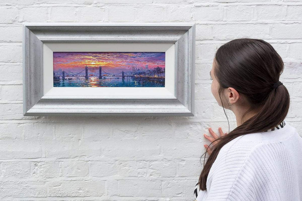 Heartbeat Of London - Original by artist Andrew Grant Kurtis - Wyecliffe Galleries