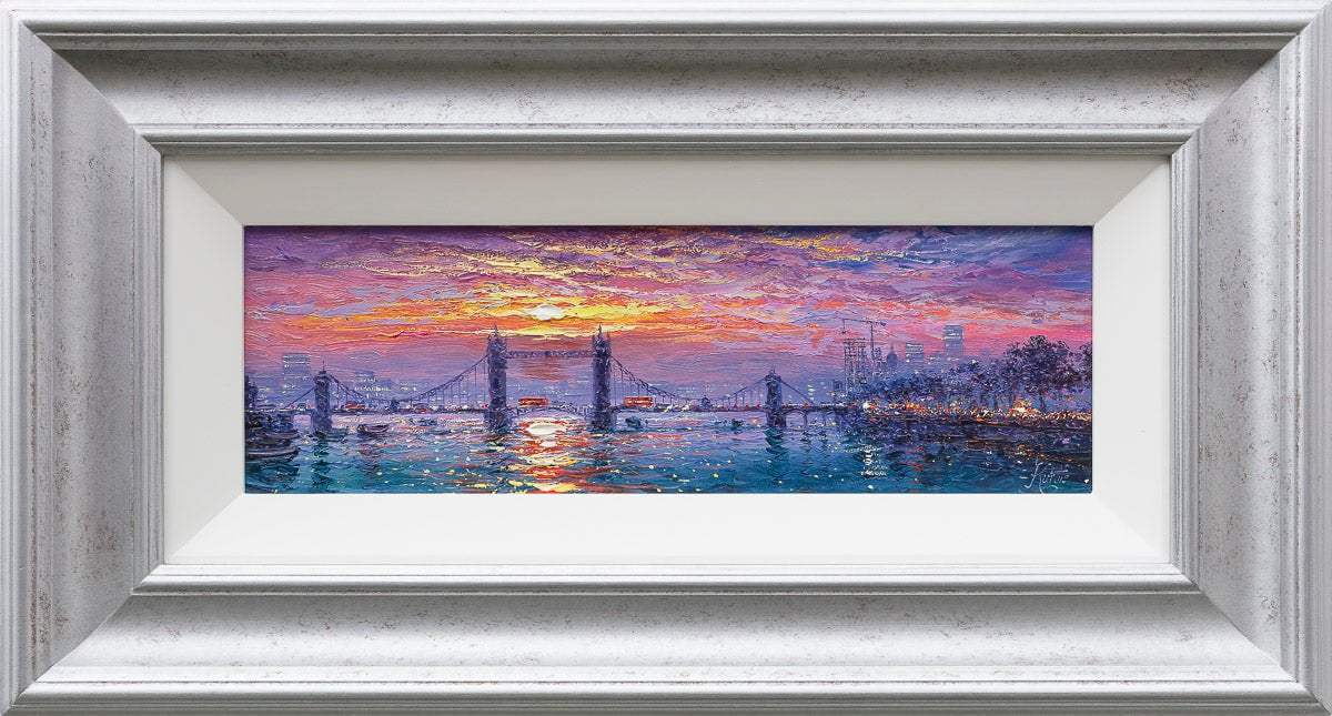 Heartbeat Of London - Original by artist Andrew Grant Kurtis - Wyecliffe Galleries