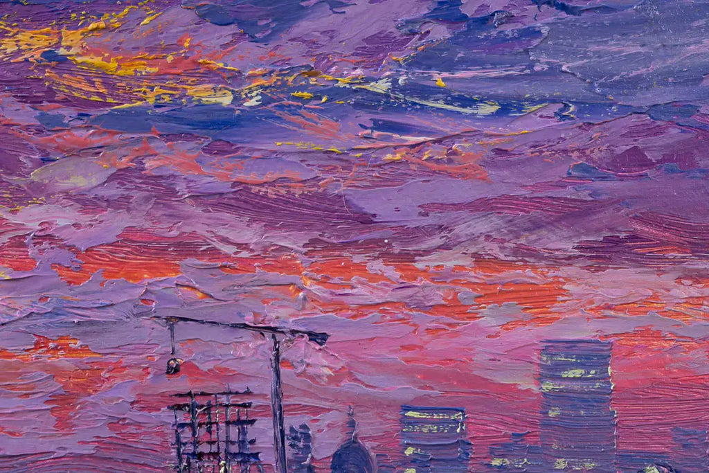 Heartbeat Of London - Original by artist Andrew Grant Kurtis - Wyecliffe Galleries