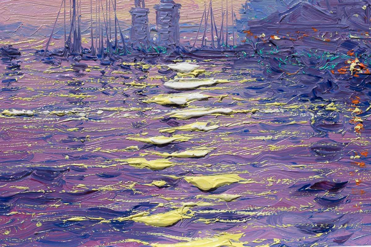 In Venice, Every Moment Is A Romance - Original by artist Andrew Grant Kurtis - Wyecliffe Galleries