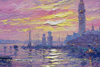 In Venice, Every Moment Is A Romance - Original by artist Andrew Grant Kurtis - Wyecliffe Galleries