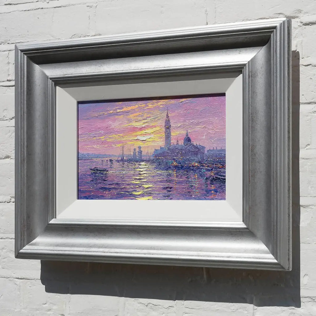 In Venice, Every Moment Is A Romance - Original by artist Andrew Grant Kurtis - Wyecliffe Galleries