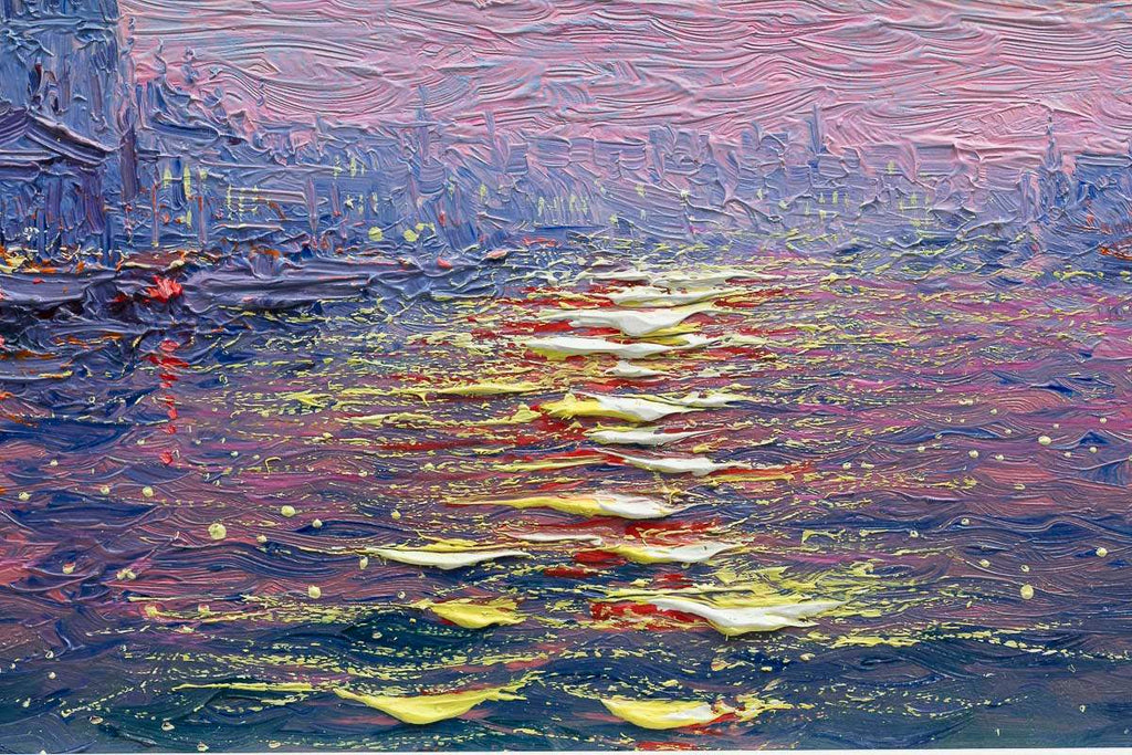 In Venice, Every Moment Is A Treasure - Original - SOLD by artist Andrew Grant Kurtis - Wyecliffe Galleries