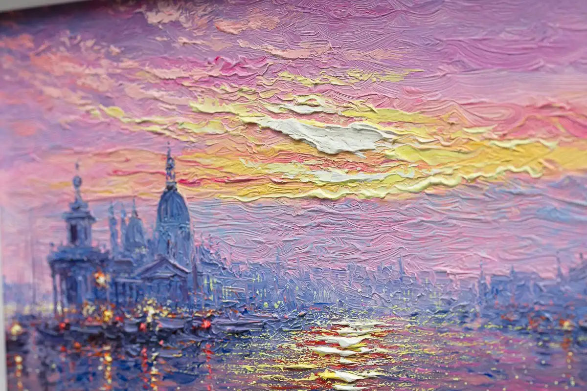 In Venice, Every Moment Is A Treasure - Original - SOLD by artist Andrew Grant Kurtis - Wyecliffe Galleries