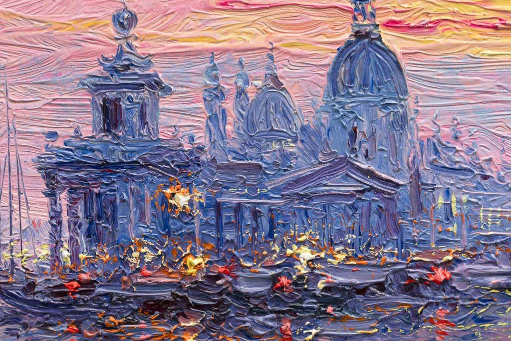 In Venice, Every Moment Is A Treasure - Original - SOLD by artist Andrew Grant Kurtis - Wyecliffe Galleries