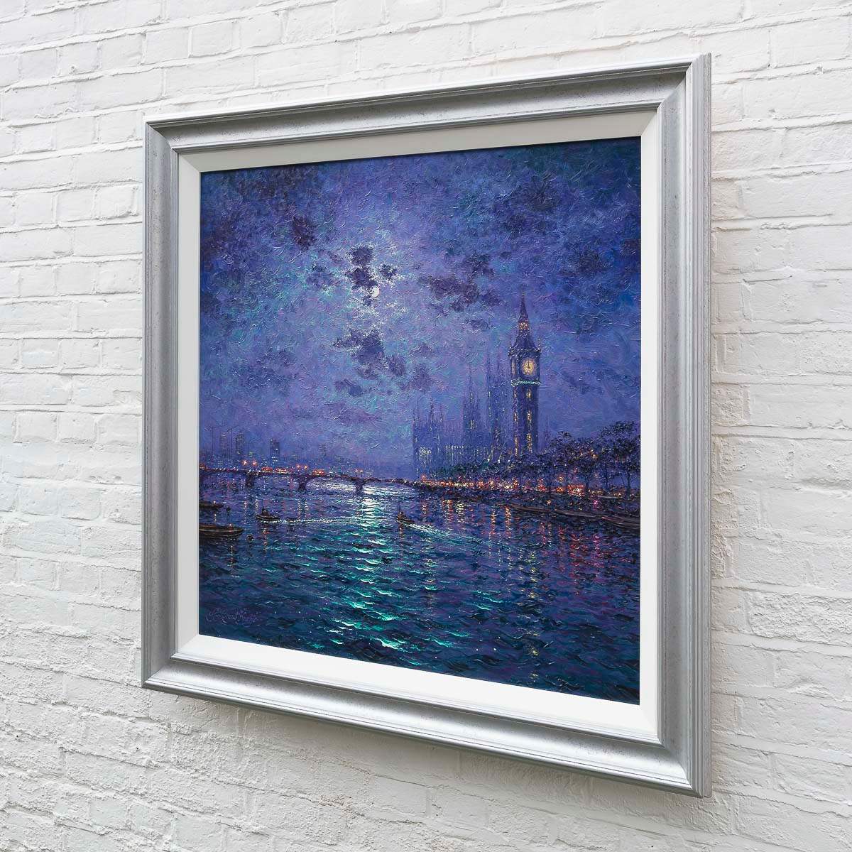 Luminescent Reflections - Original by artist Andrew Grant Kurtis - Wyecliffe Galleries