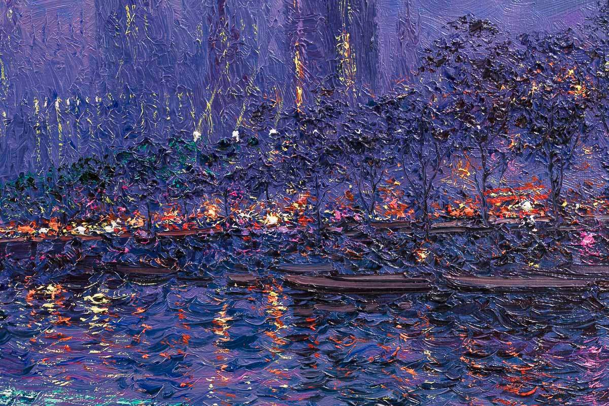 Luminescent Reflections - Original by artist Andrew Grant Kurtis - Wyecliffe Galleries