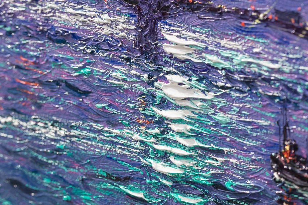 Luminescent Reflections - Original by artist Andrew Grant Kurtis - Wyecliffe Galleries