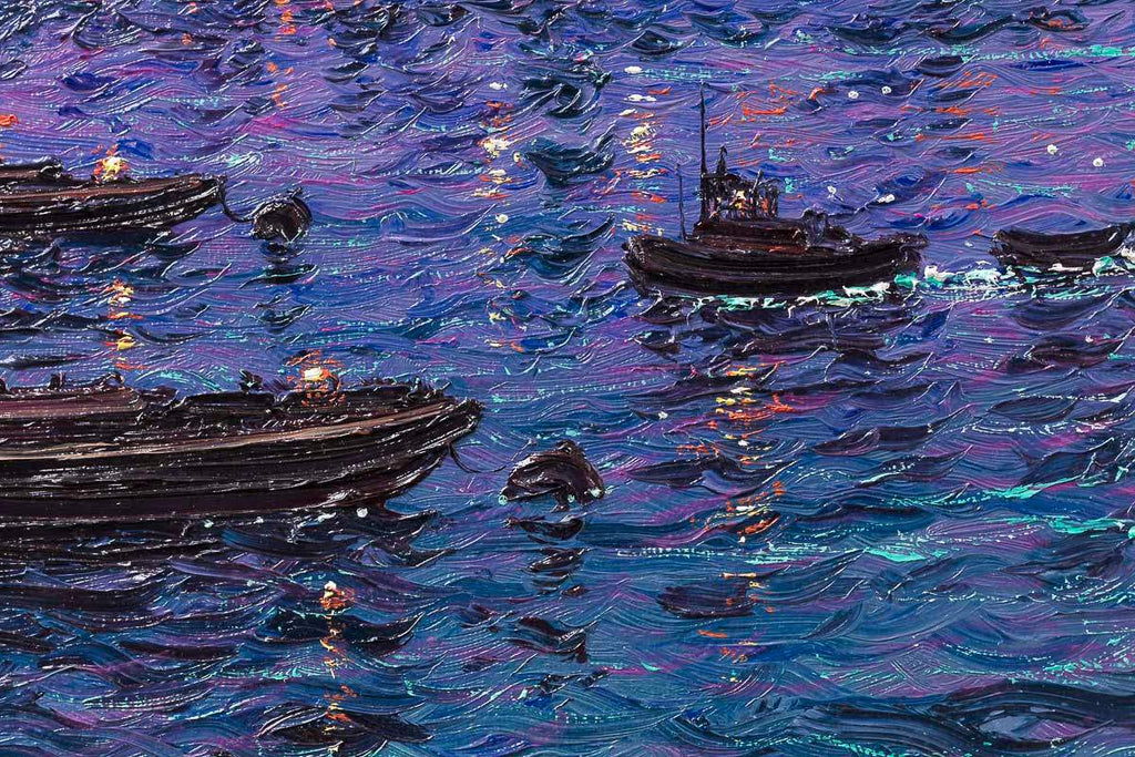 Luminescent Reflections - Original by artist Andrew Grant Kurtis - Wyecliffe Galleries