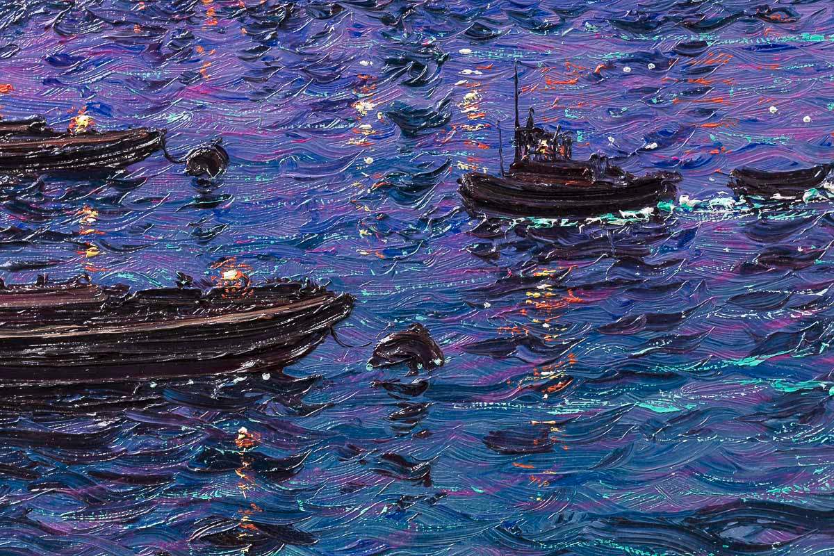 Luminescent Reflections - Original by artist Andrew Grant Kurtis - Wyecliffe Galleries