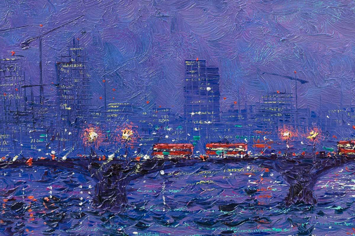 Luminescent Reflections - Original by artist Andrew Grant Kurtis - Wyecliffe Galleries