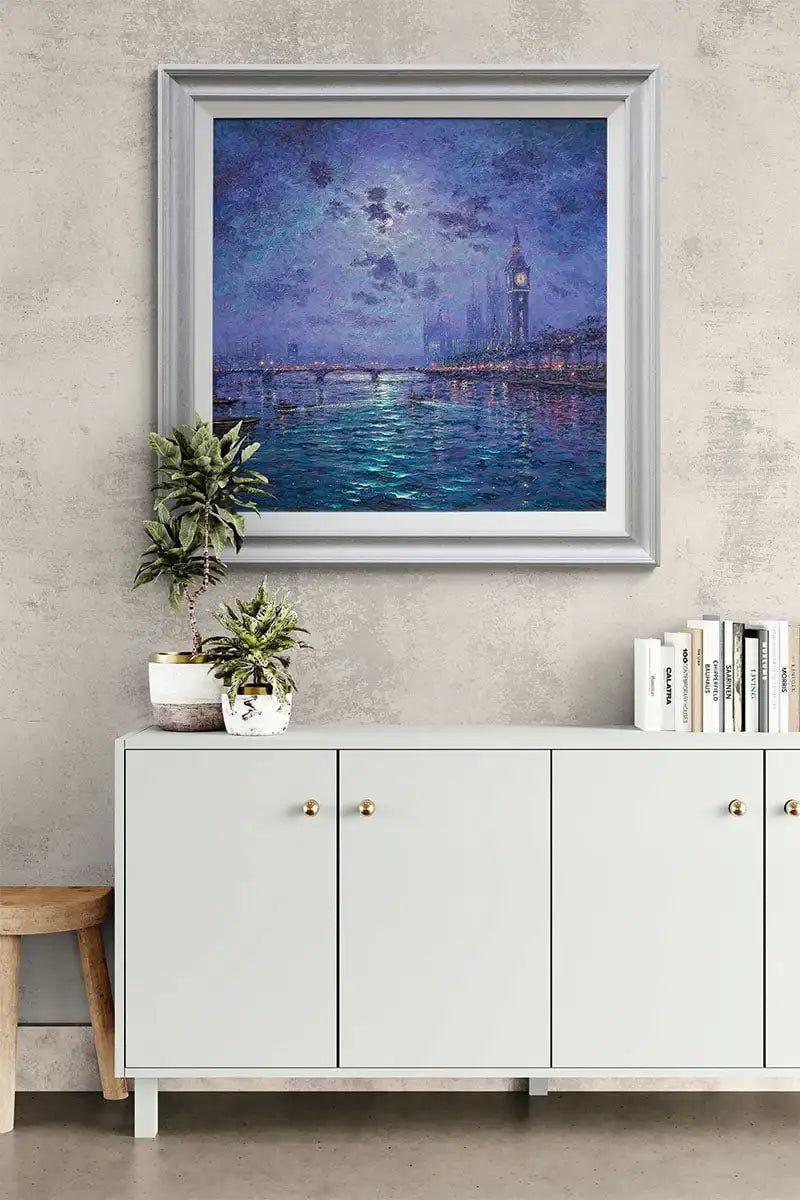 Luminescent Reflections - Original by artist Andrew Grant Kurtis - Wyecliffe Galleries