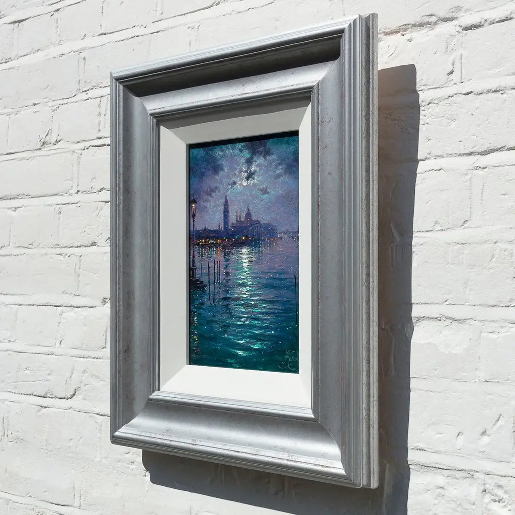 Moonlight Serenade - Original - SOLD by artist Andrew Grant Kurtis - Wyecliffe Galleries