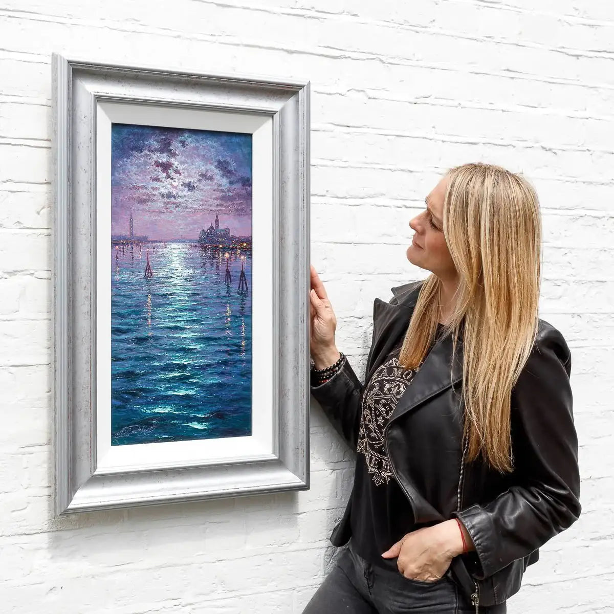 Moonlight Sparkle - Original - SOLD by artist Andrew Grant Kurtis - Wyecliffe Galleries