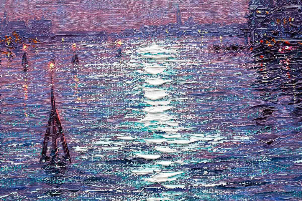 Moonlight Sparkle - Original - SOLD by artist Andrew Grant Kurtis - Wyecliffe Galleries
