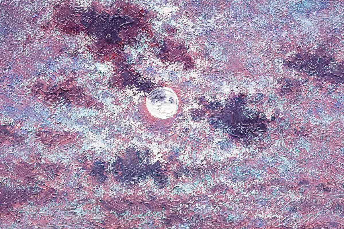 Moonlight Sparkle - Original - SOLD by artist Andrew Grant Kurtis - Wyecliffe Galleries