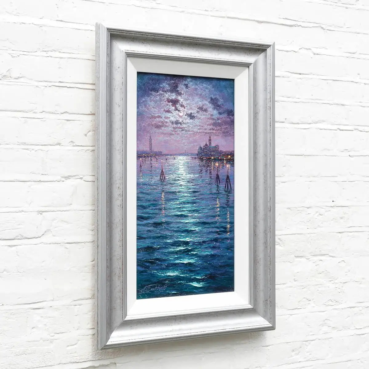 Moonlight Sparkle - Original - SOLD by artist Andrew Grant Kurtis - Wyecliffe Galleries