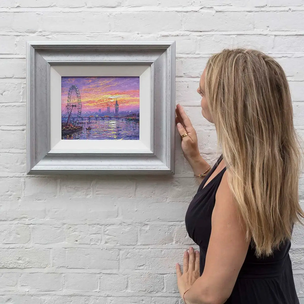 Morning Cityscape - Original - SOLD by artist Andrew Grant Kurtis - Wyecliffe Galleries