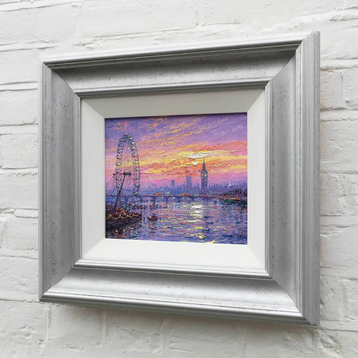 Morning Cityscape - Original - SOLD by artist Andrew Grant Kurtis - Wyecliffe Galleries