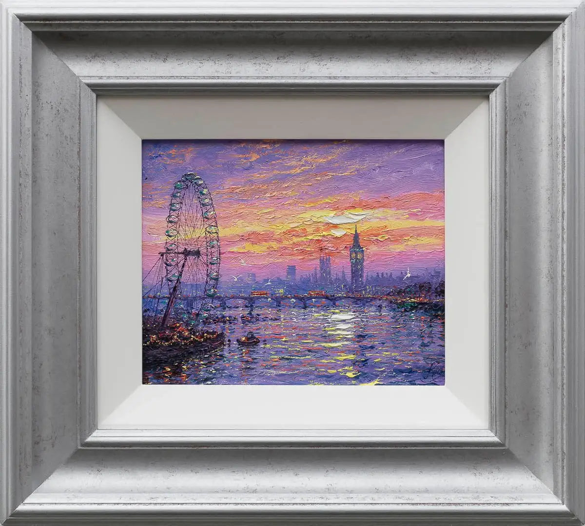 Morning Cityscape - Original - SOLD by artist Andrew Grant Kurtis - Wyecliffe Galleries