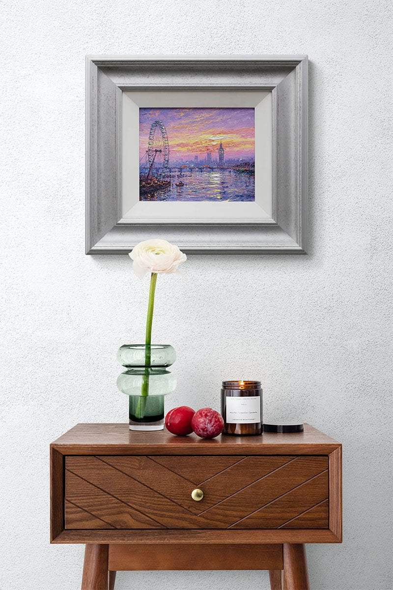 Morning Cityscape - Original - SOLD by artist Andrew Grant Kurtis - Wyecliffe Galleries
