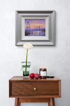 Morning Cityscape - Original - SOLD by artist Andrew Grant Kurtis - Wyecliffe Galleries
