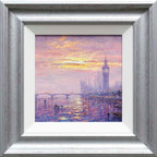 Purple Fusion - Original - SOLD by artist Andrew Grant Kurtis - Wyecliffe Galleries