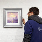 Purple Fusion - Original - SOLD by artist Andrew Grant Kurtis - Wyecliffe Galleries