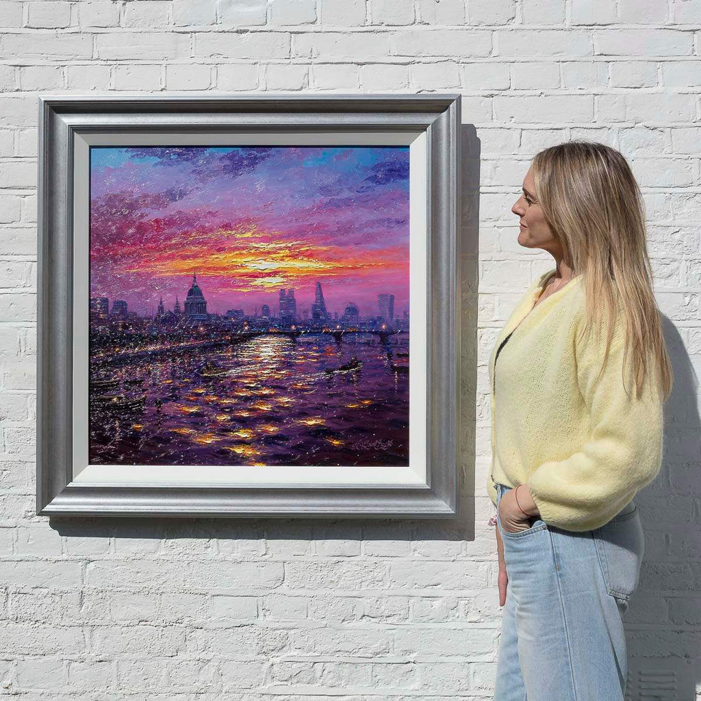 Serene Beauty - Original by artist Andrew Grant Kurtis - Wyecliffe Galleries