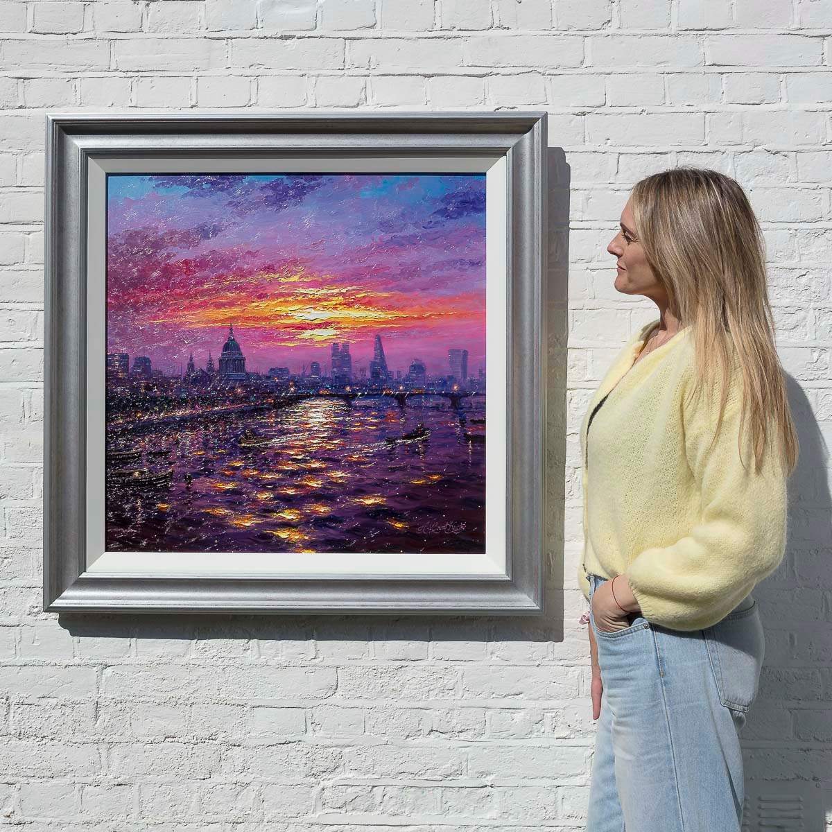 Serene Beauty - Original by artist Andrew Grant Kurtis - Wyecliffe Galleries