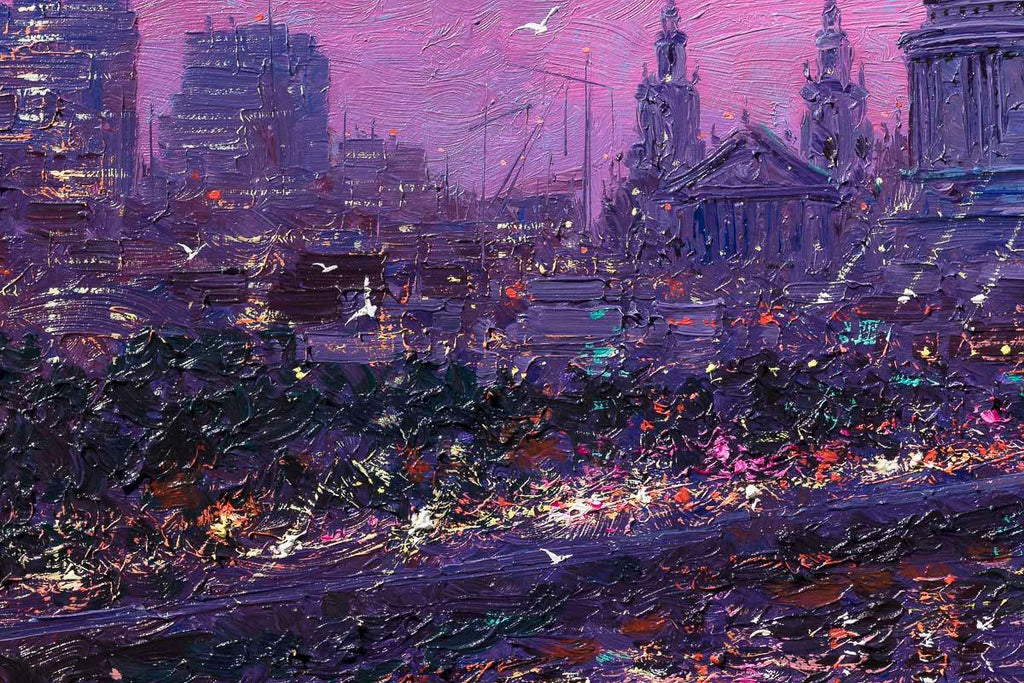 Serene Beauty - Original by artist Andrew Grant Kurtis - Wyecliffe Galleries