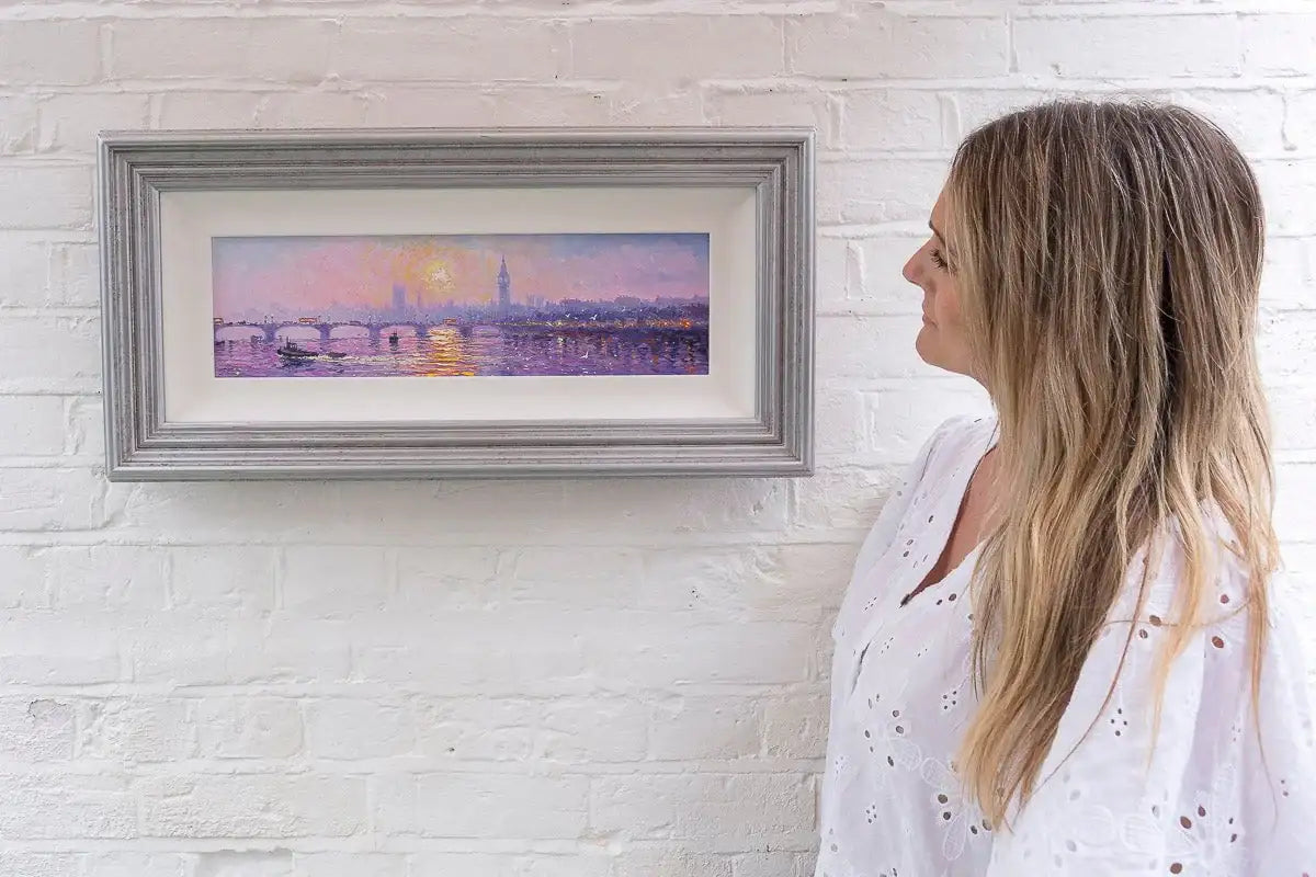 Sun-Kissed Reflections - Original - SOLD by artist Andrew Grant Kurtis - Wyecliffe Galleries