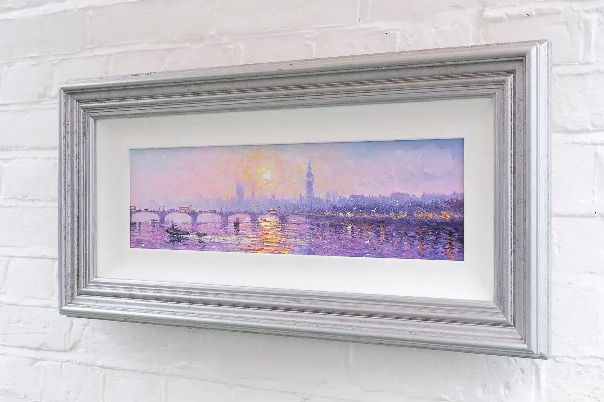 Sun-Kissed Reflections - Original - SOLD by artist Andrew Grant Kurtis - Wyecliffe Galleries