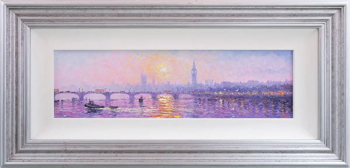 Sun-Kissed Reflections - Original - SOLD by artist Andrew Grant Kurtis - Wyecliffe Galleries