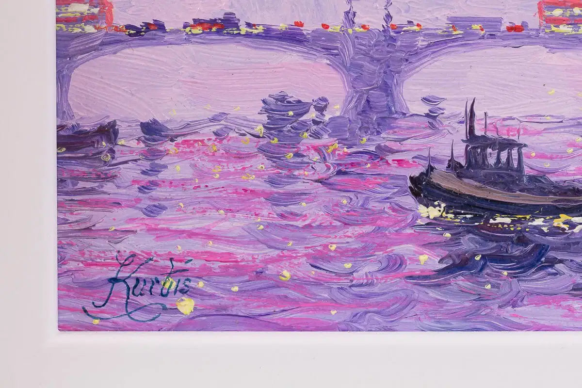 Sun-Kissed Reflections - Original - SOLD by artist Andrew Grant Kurtis - Wyecliffe Galleries