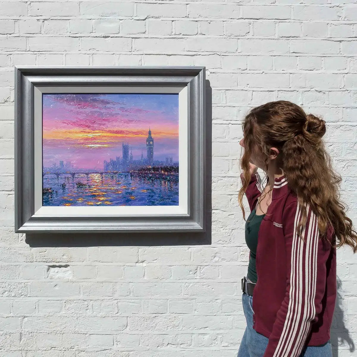Sunrise Over Westminster - Original by artist Andrew Grant Kurtis - Wyecliffe Galleries