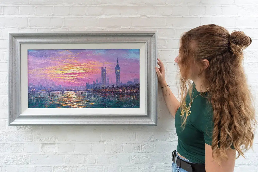 Sunrise Reflections - Original by artist Andrew Grant Kurtis - Wyecliffe Galleries